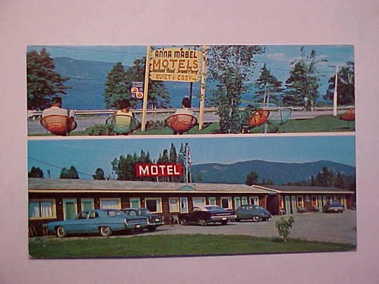 anna mabel motel,gaspe,quebec