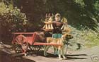 gaspesie - young giel selling boats