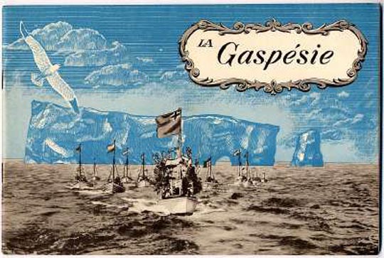 la gaspesie brochure 1950's