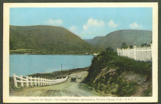 1930's near riviere claude,gaspe,quebec