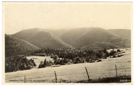 gaspe mountains, 1936