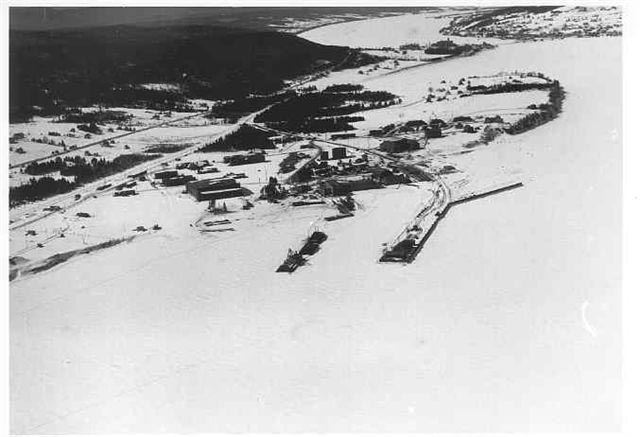 gaspe naval base fort ramsay and adams point