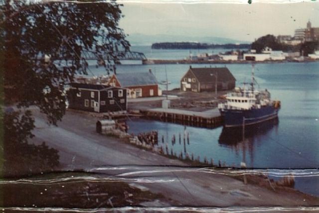 gaspe quebecois at davis' wharf