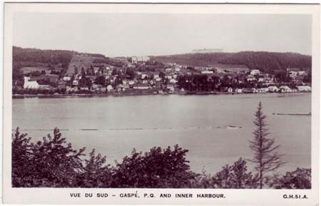 gaspe inner harbour 1925
